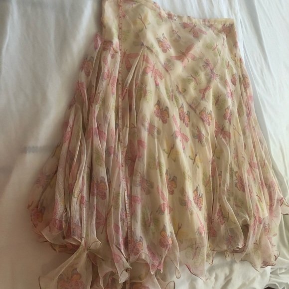 100% silk Size L Max Studio 17” waist - Picture 3 of 7